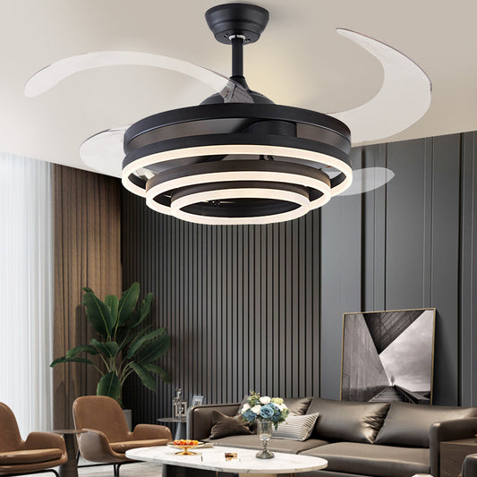 Illuminate & Cool Your Space with Fan-Chandelier Lights