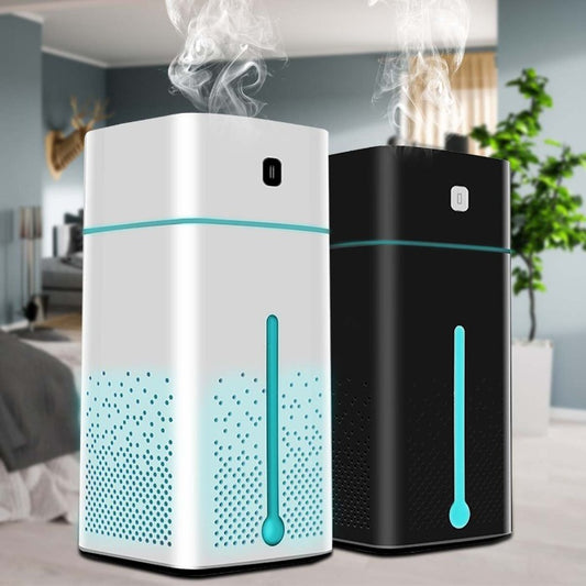 Pure Bliss USB Powered Portable Air Purifier and Humidifier for Home Revitalize and Cleanse all Atmospheres 1000 ml Capacity